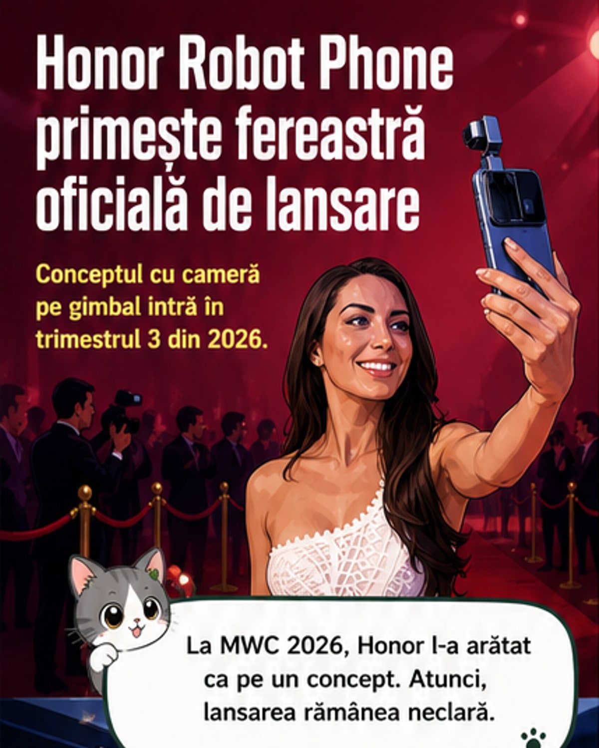 Honor confirmă lansarea Robot Phone
