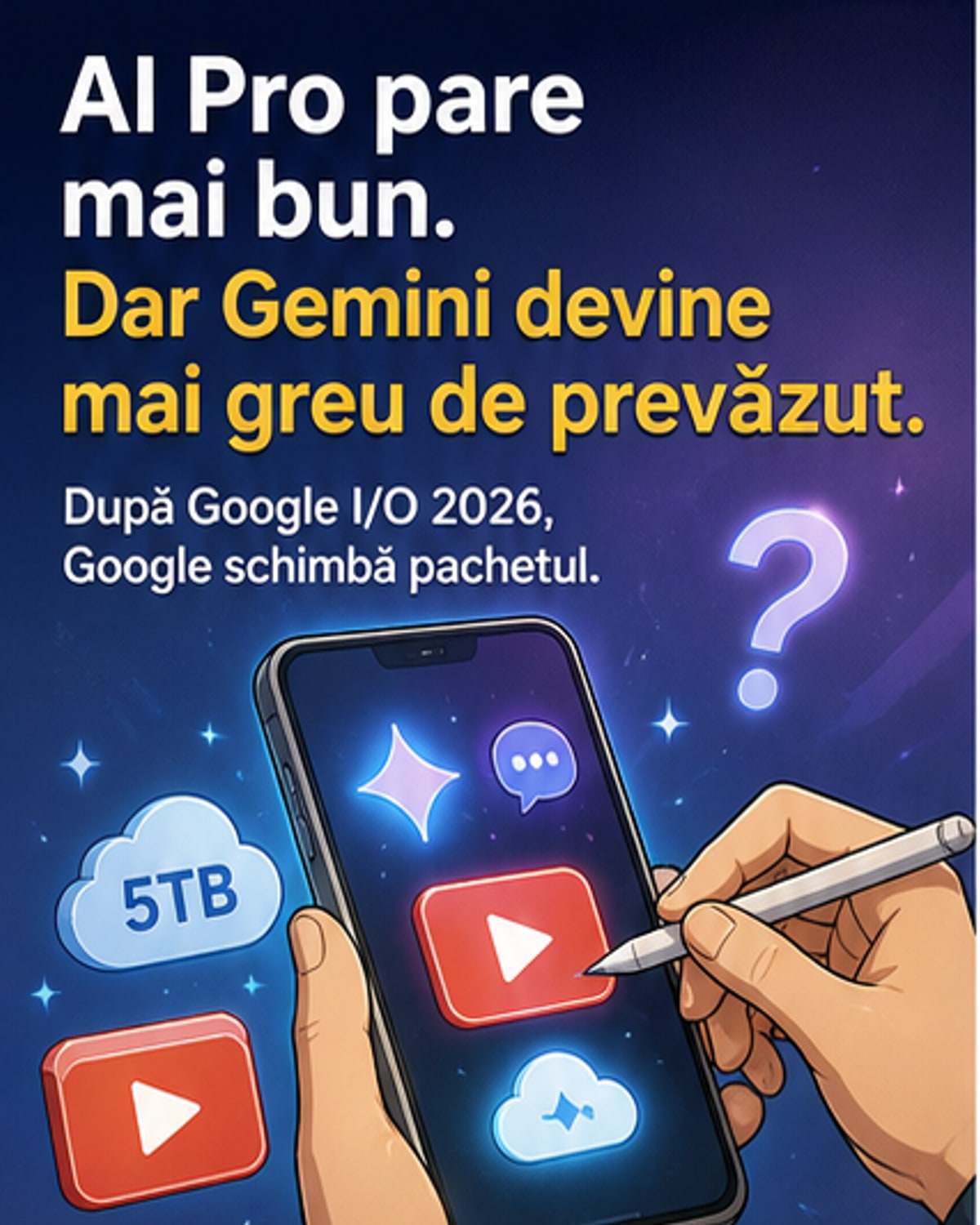 Google schimbă abonamentul AI Pro