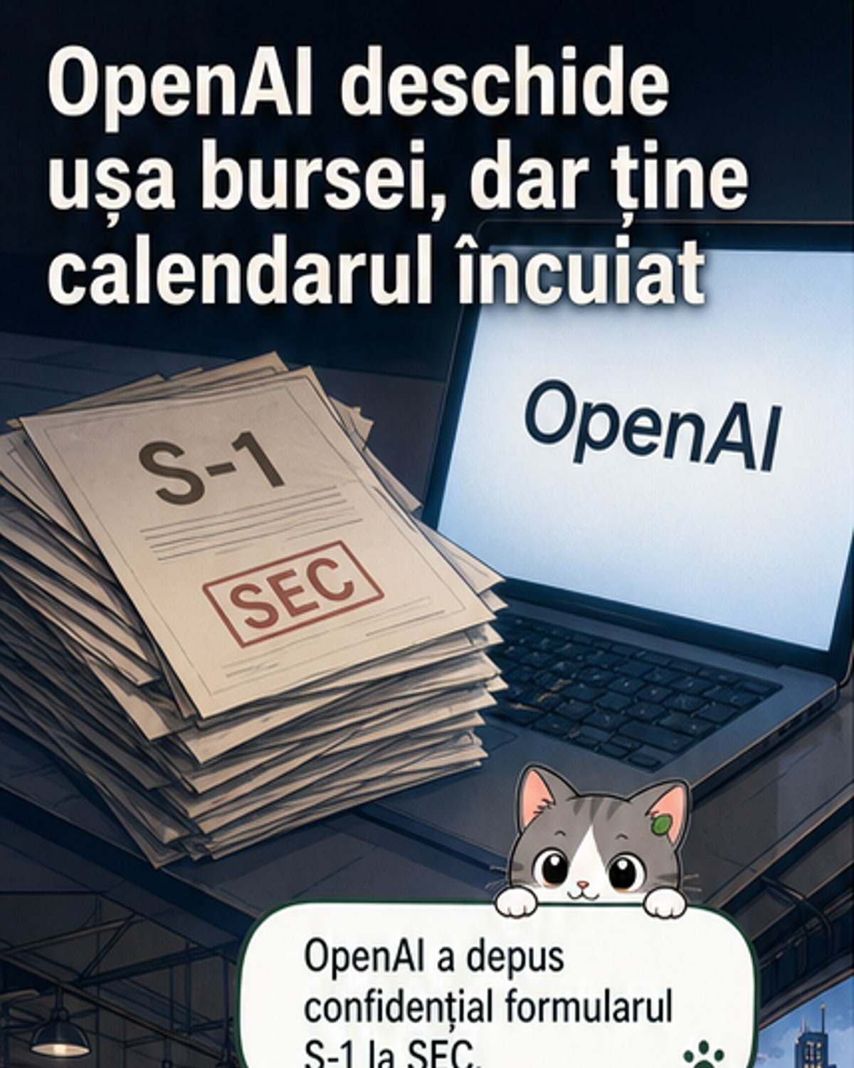 OpenAI începe drumul spre bursă