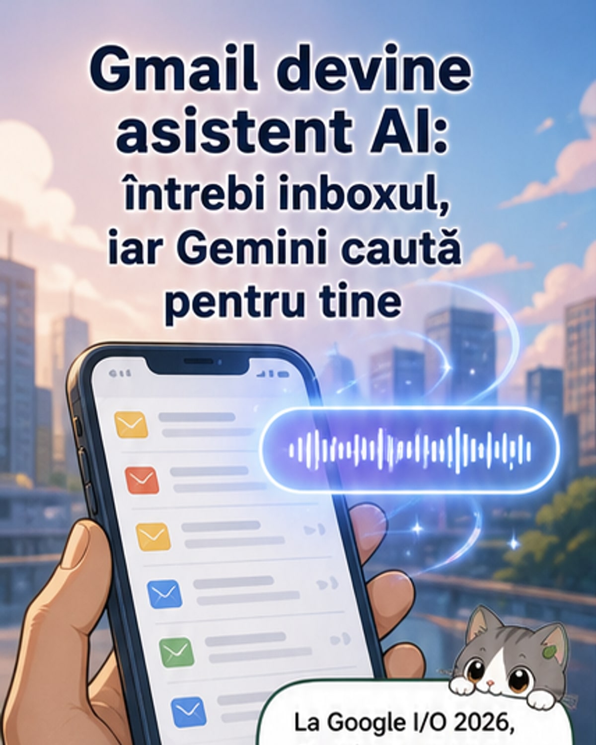 Gmail devine un asistent AI care răspunde la întrebări