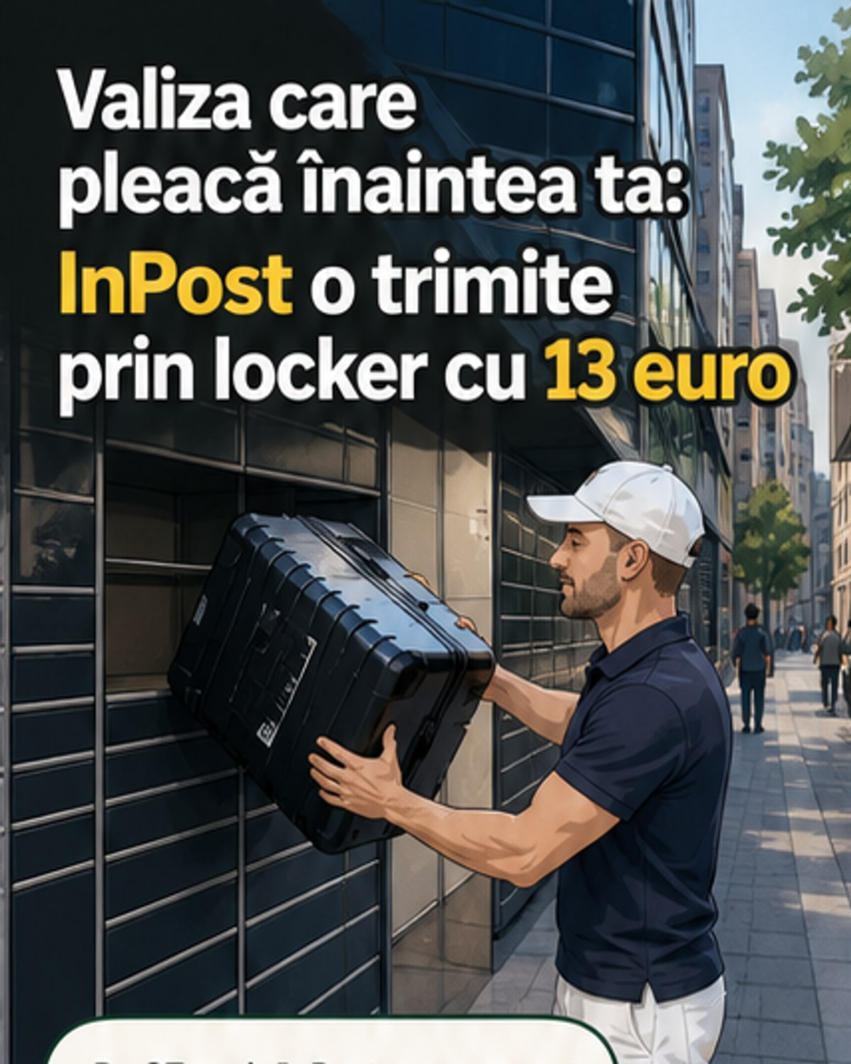 Valiza care se trimite prin locker