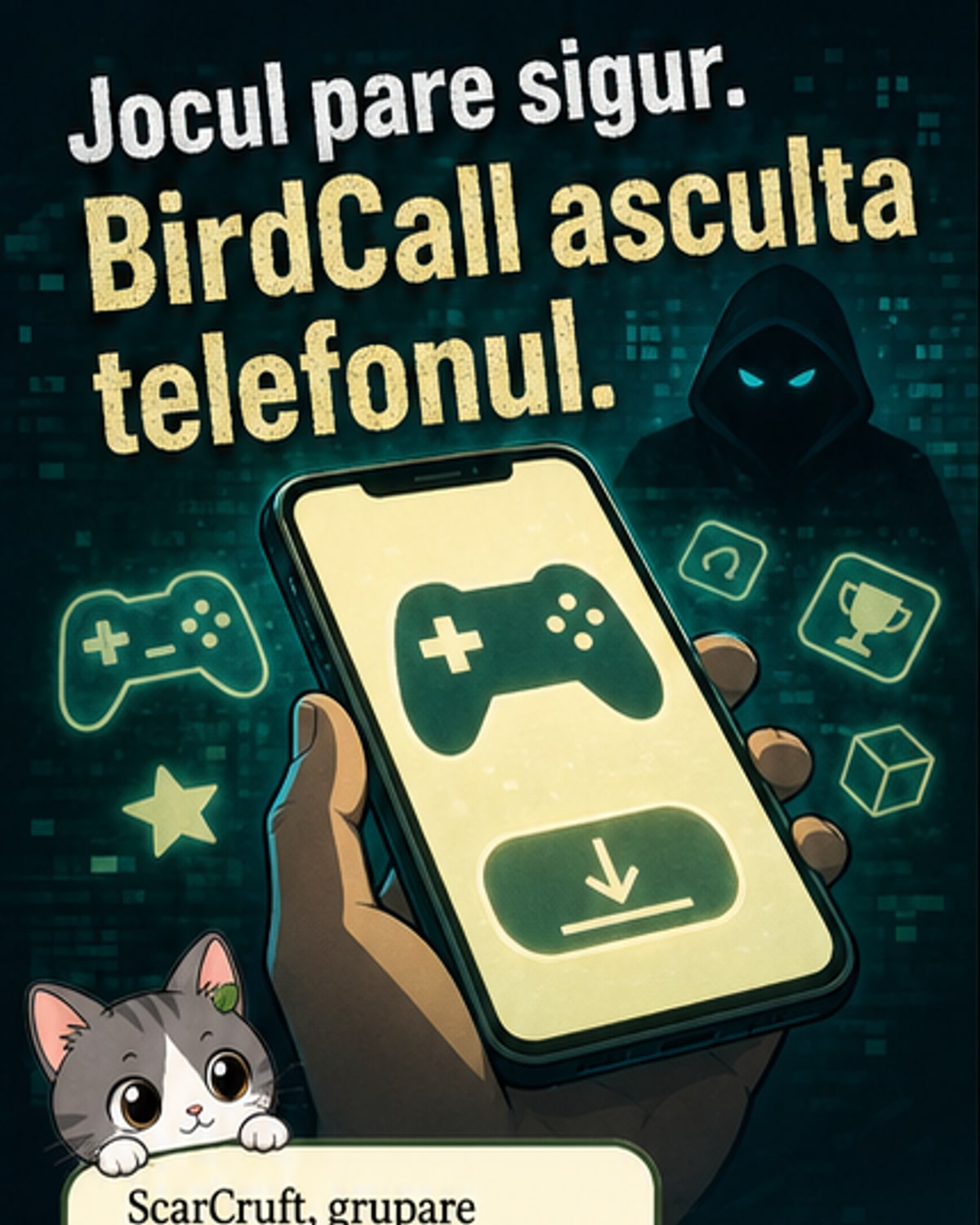 Malware ascuns în jocuri Android