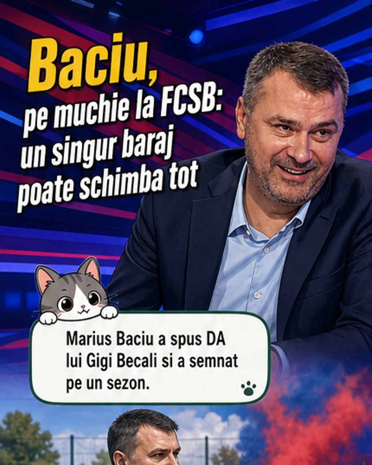 Marius Baciu, la un pas de ieșire?