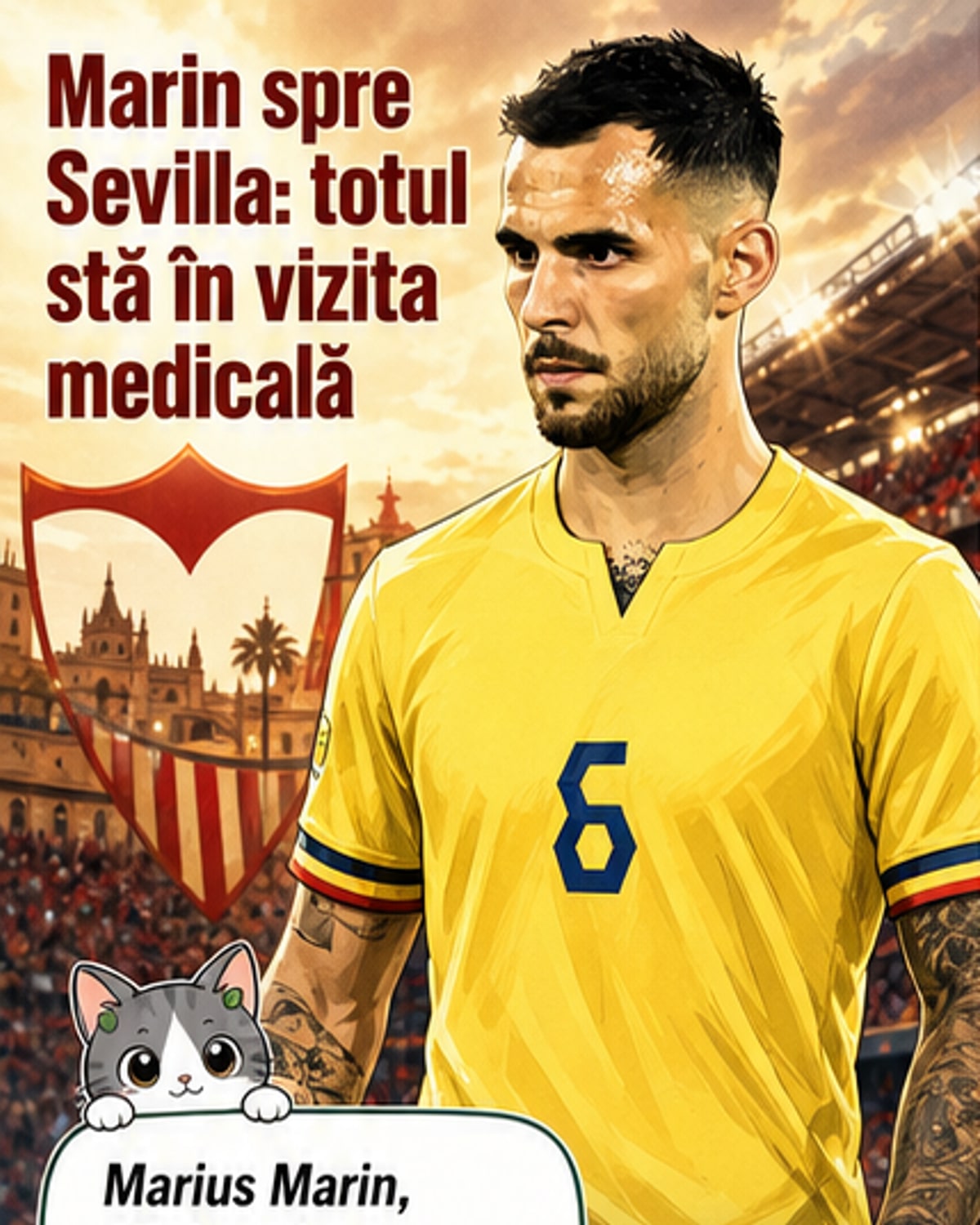 Marius Marin la un pas de Sevilla
