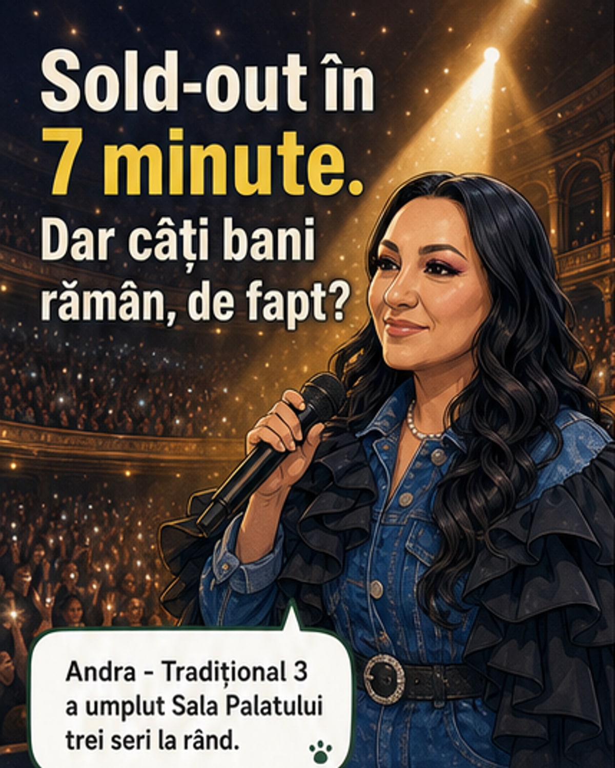 Concert sold-out, profit mic