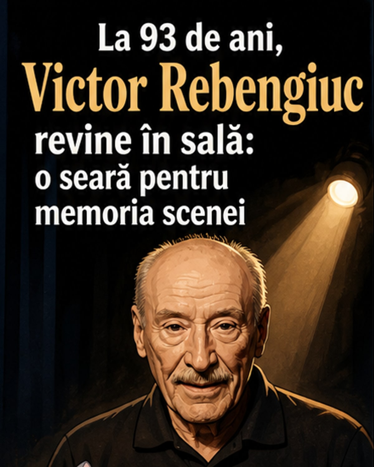 Victor Rebengiuc, celebrat la 93 de ani
