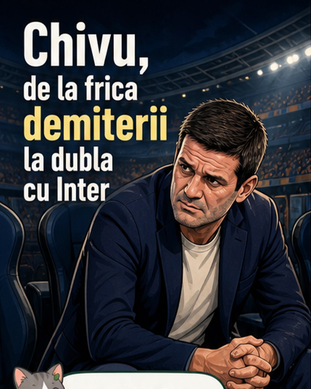Chivu: „Am crezut că totul se prăbușește”