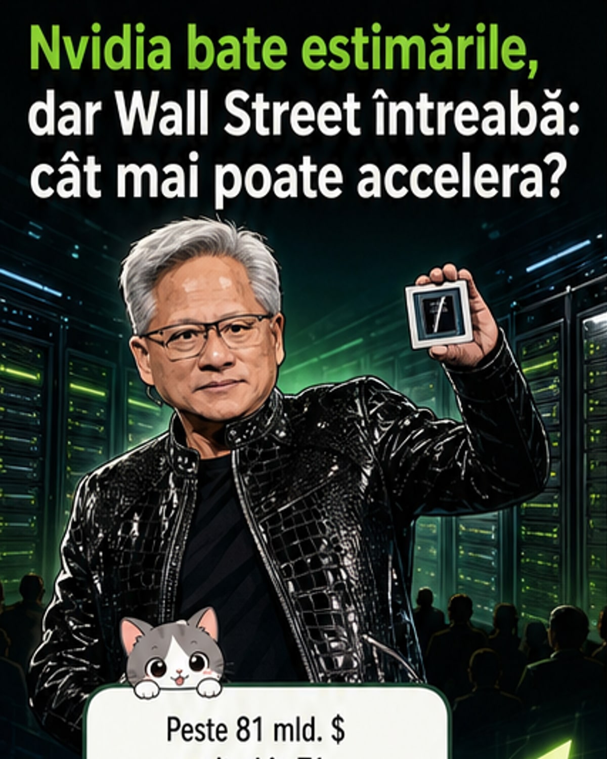 NVIDIA, profit record dar acțiunile cad