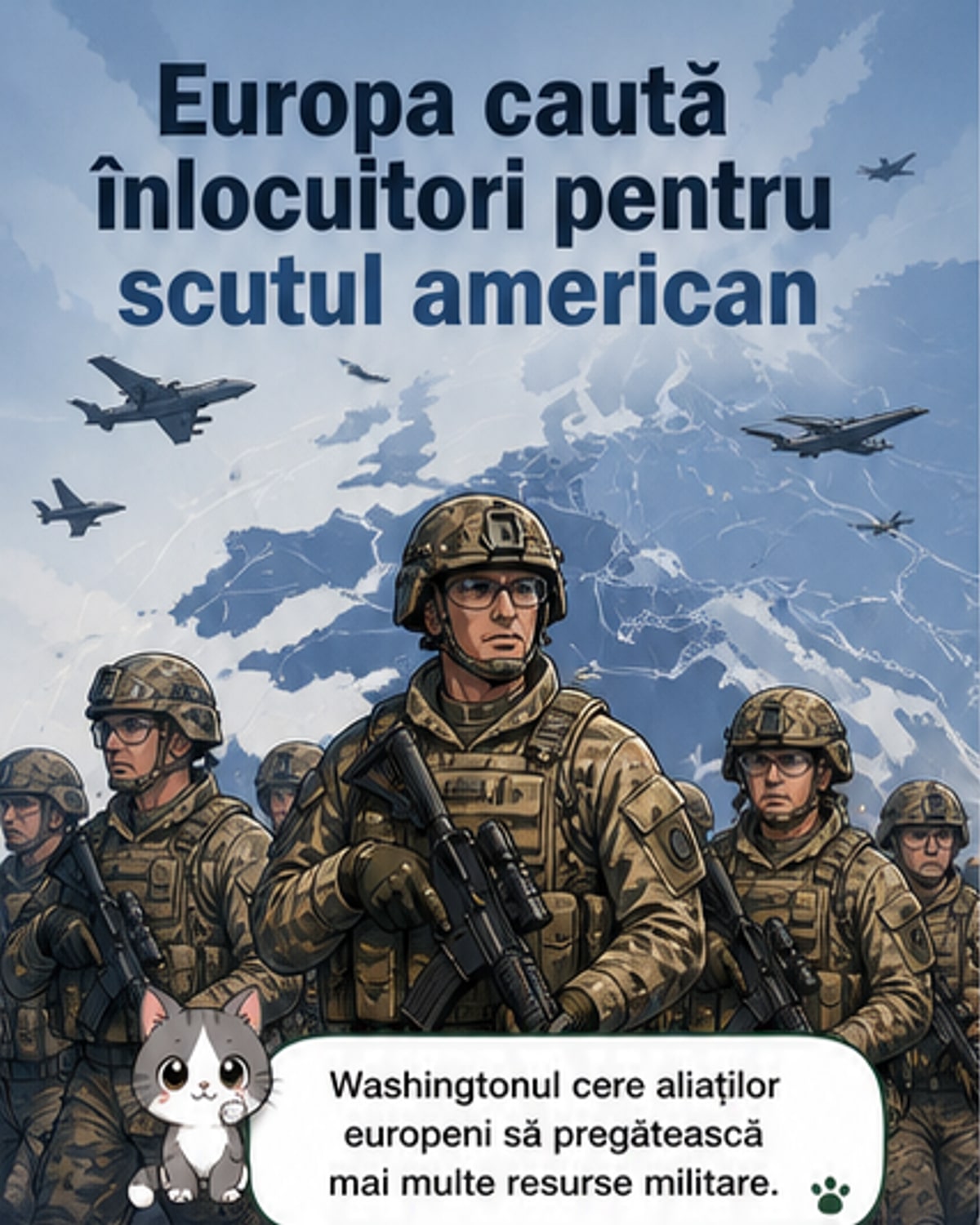 NATO caută soluții pentru golul lăsat de SUA
