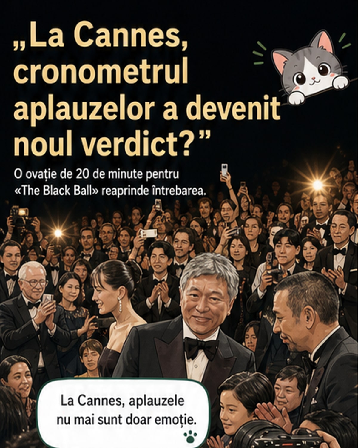 Cât de mult contează o ovație de 20 de minute la Cannes?