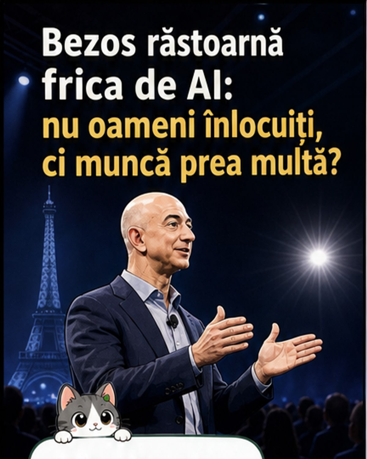 Bezos: AI-ul va crea deficit de forță de muncă