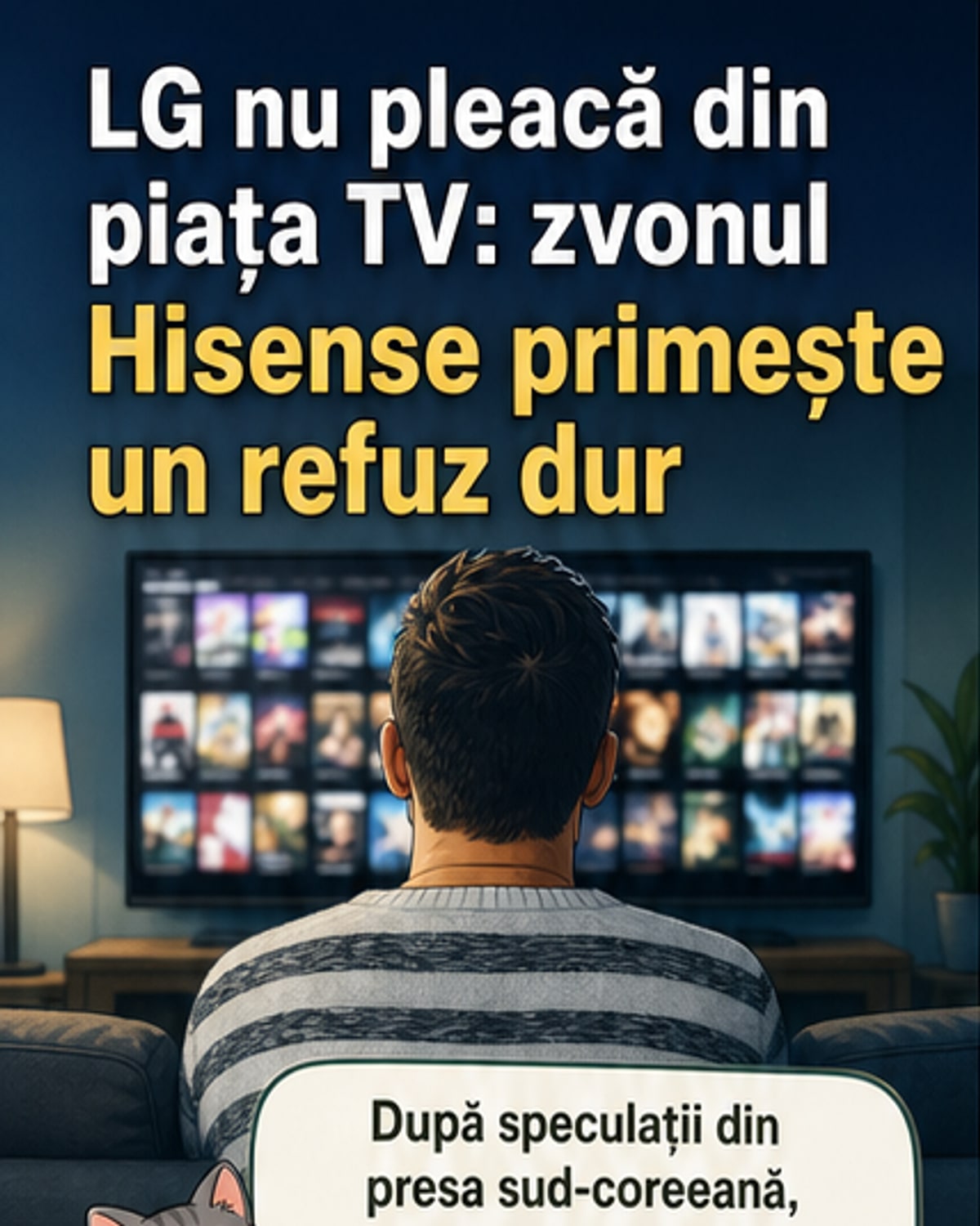 LG rămâne pe piața TV