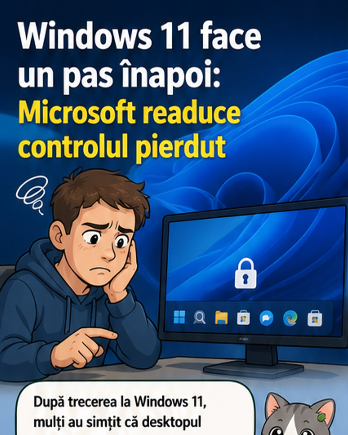 Windows 11 revine la rădăcini