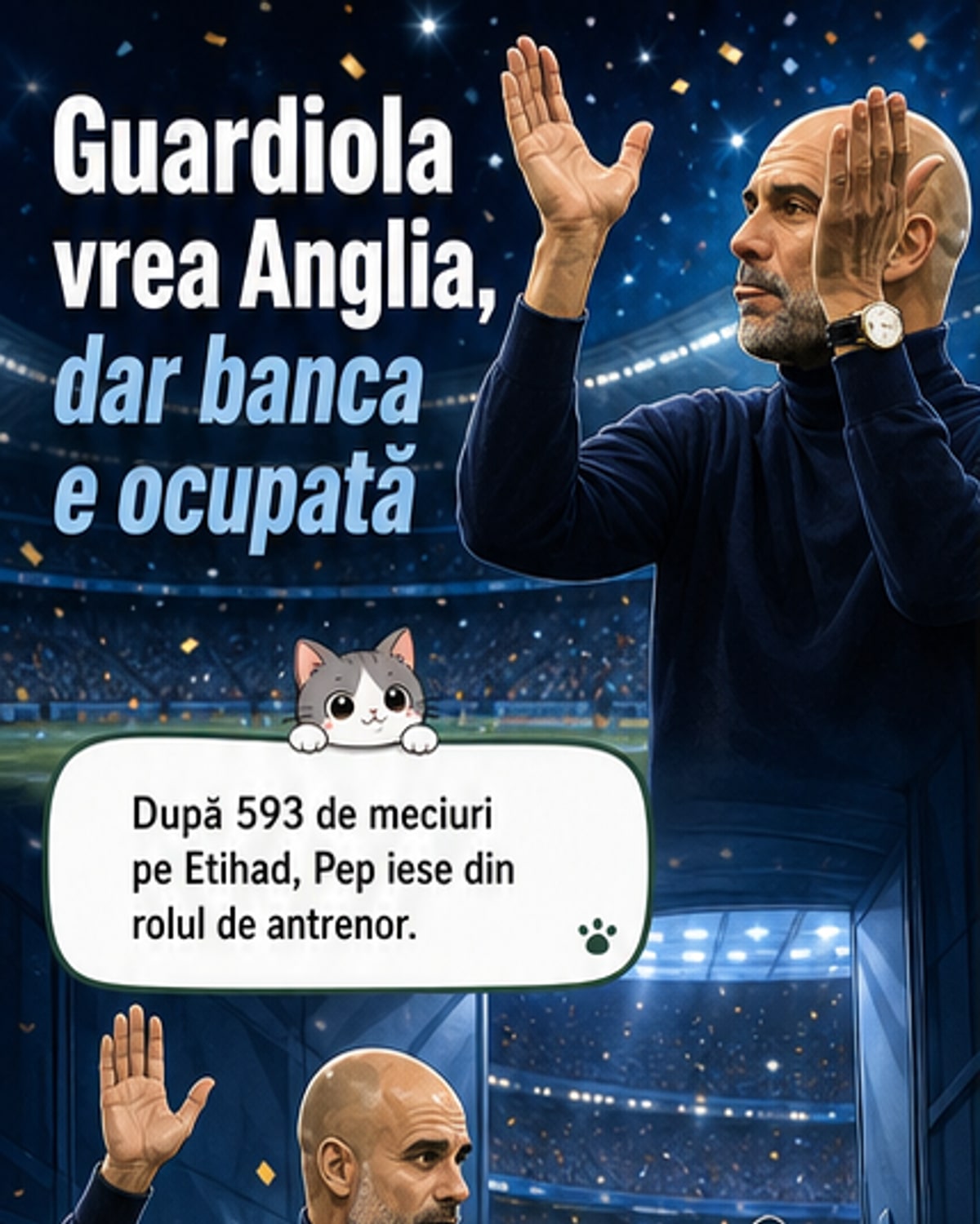 Pep vrea să antreneze Anglia