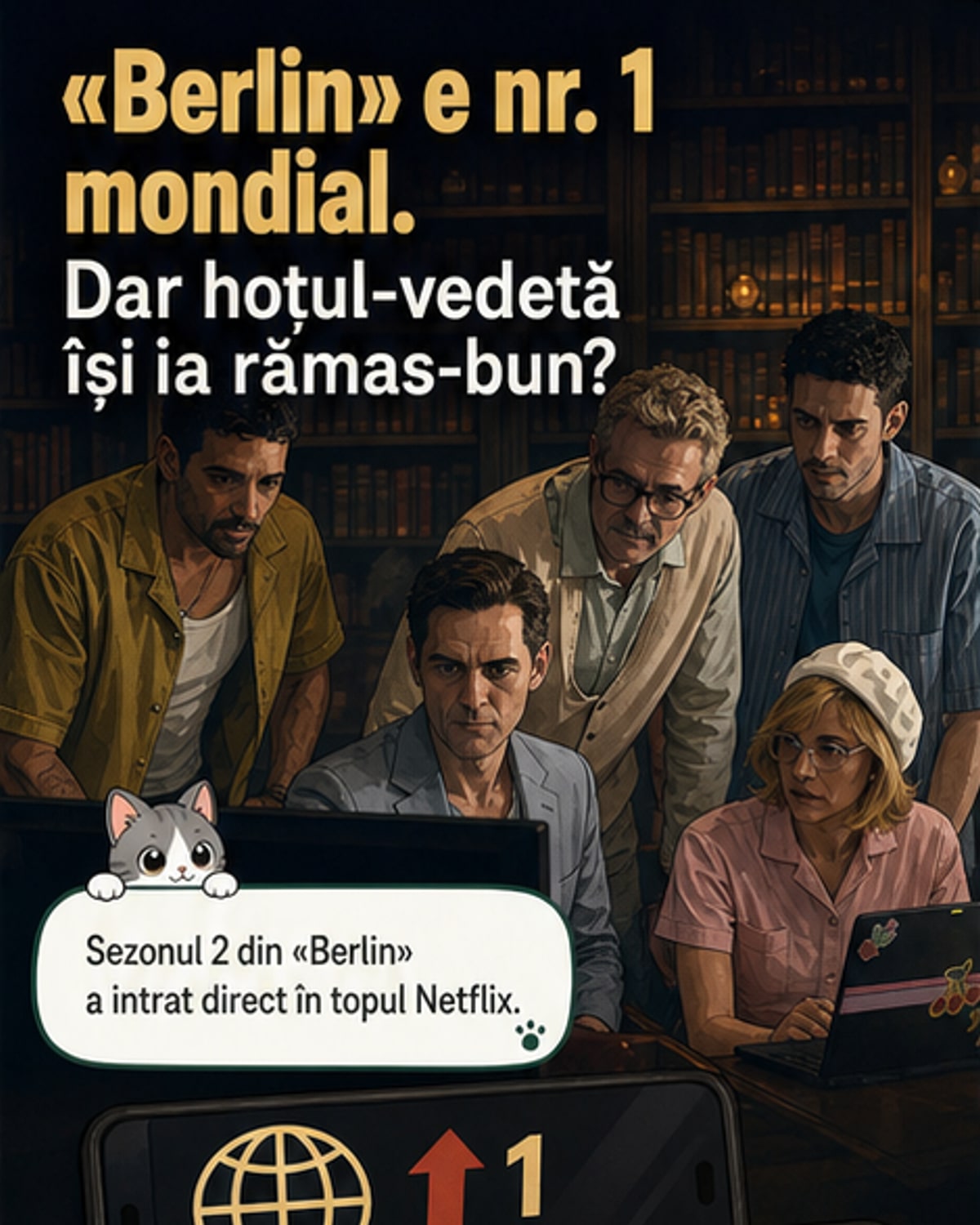 „Berlin” a devenit cel mai urmărit serial Netflix