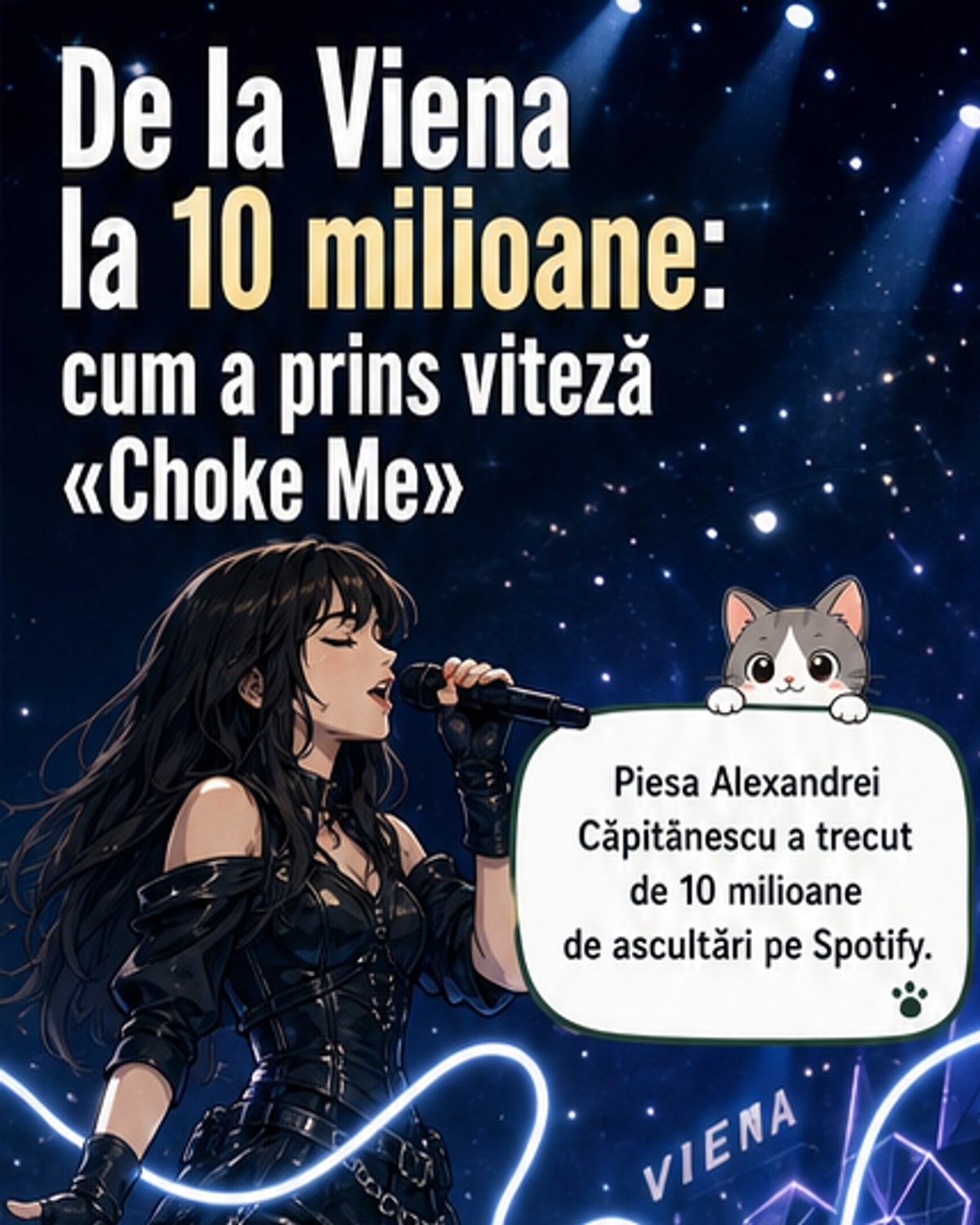 „Choke Me” a depășit 10 milioane de ascultări