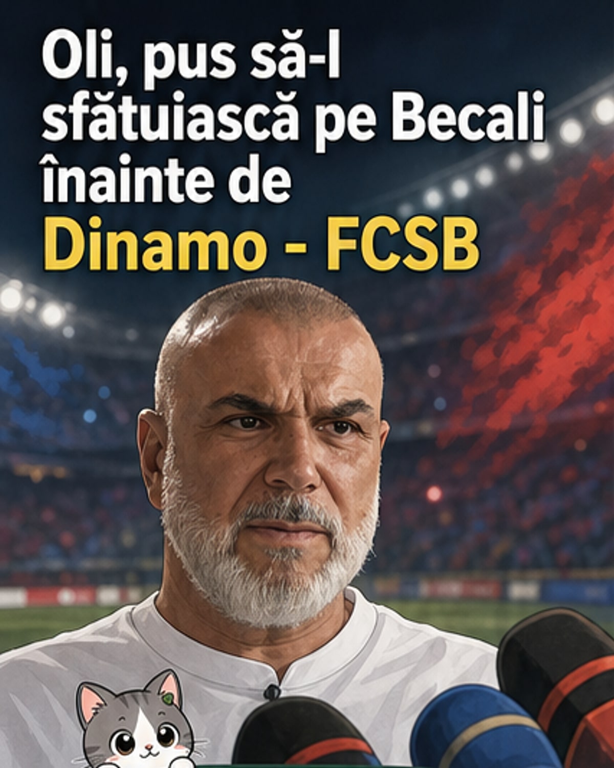 Olăroiu despre derby-ul FCSB-Dinamo