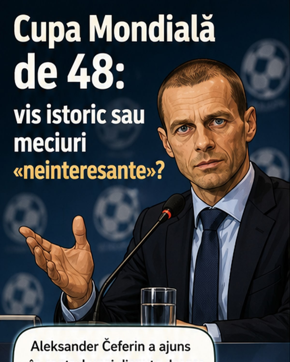 UEFA criticat pentru declarația despre CM