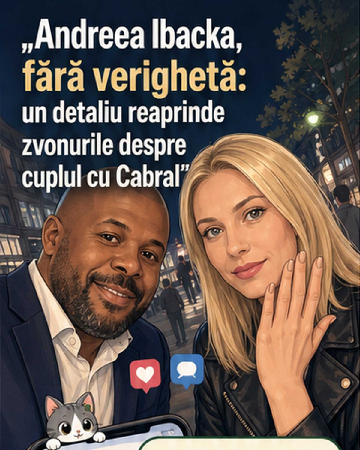 Andreea Ibacka fără verighetă