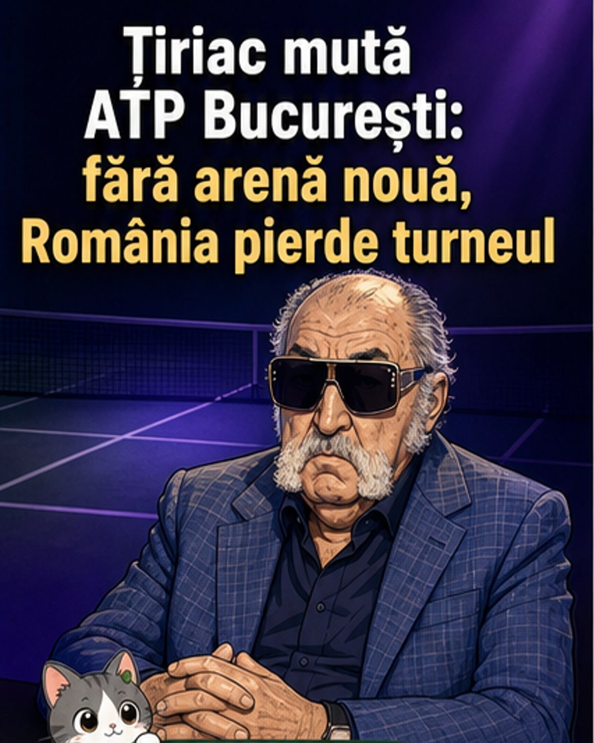 Țiriac mută turneul ATP din București