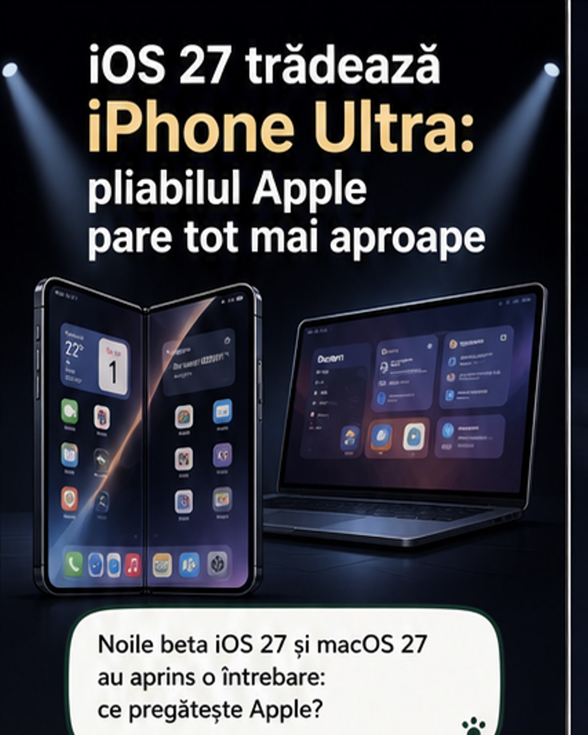 iPhone Ultra și MacBook Ultra în beta