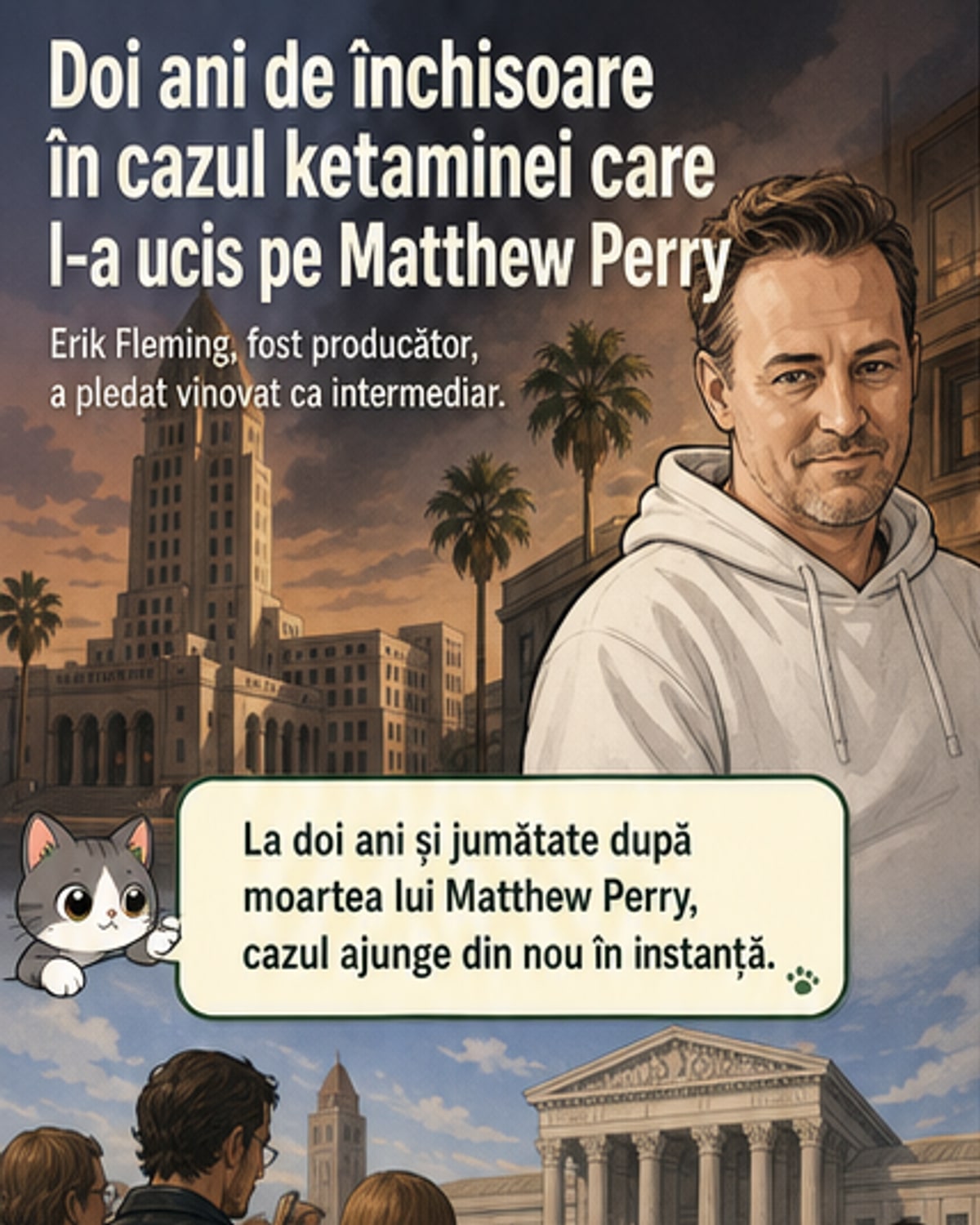 Condamnat fost producător în cazul lui Matthew Perry