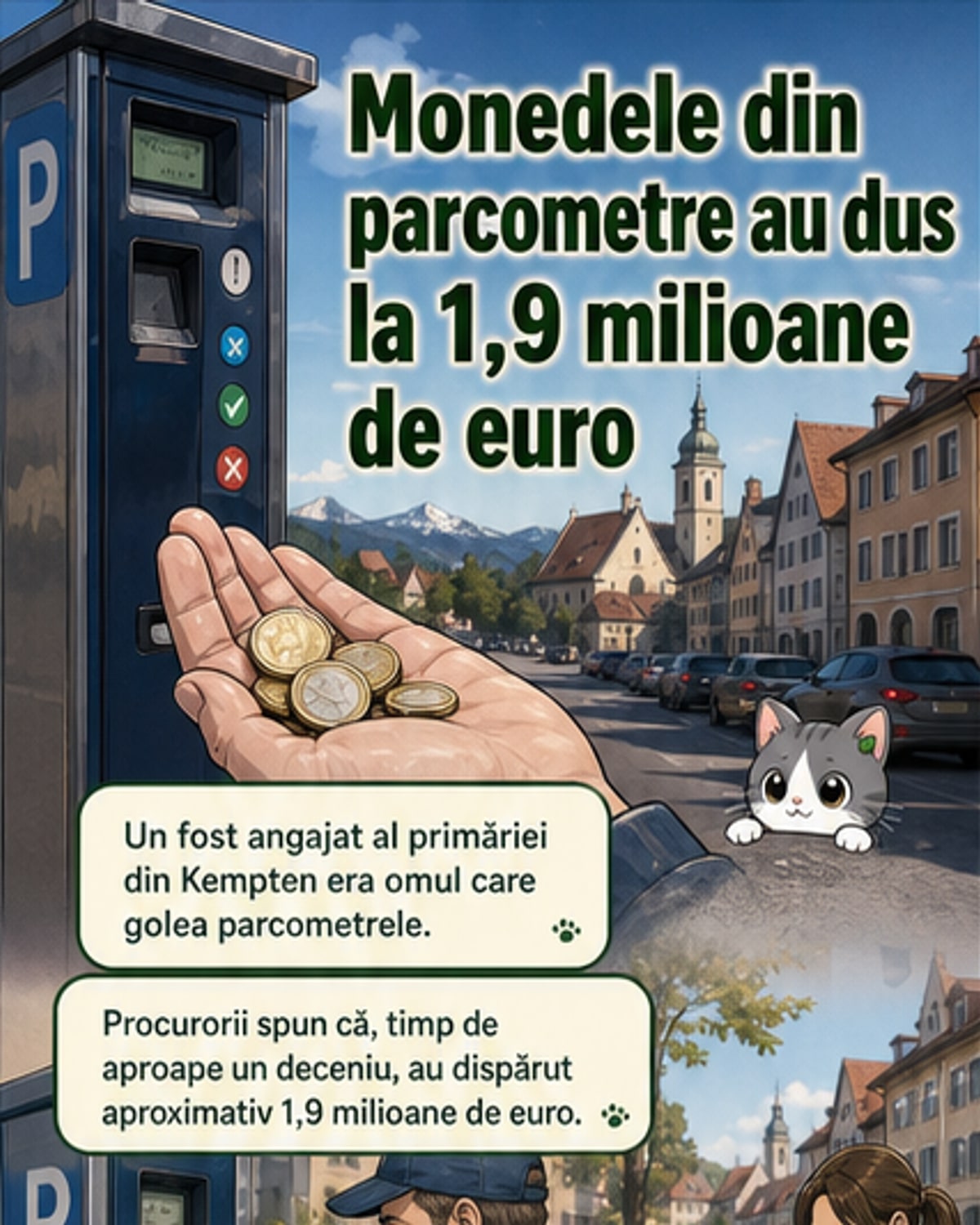 Cuplu acuzat de furat 2 milioane din parcometre
