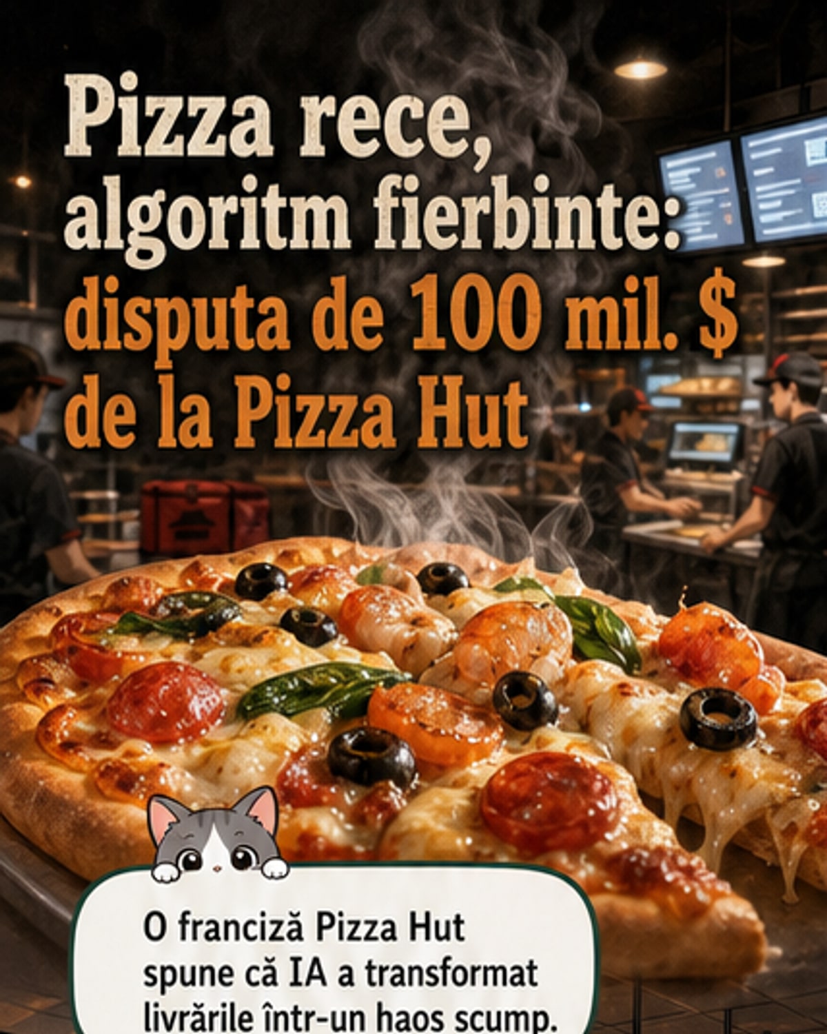 IA a dus o franciză Pizza Hut la faliment?