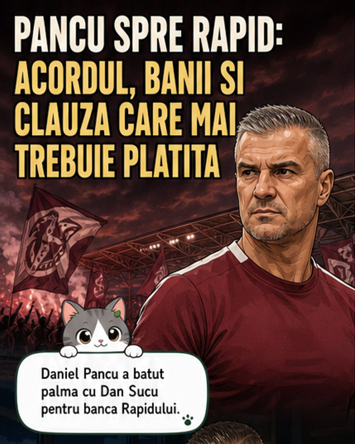 Daniel Pancu preia Rapidul