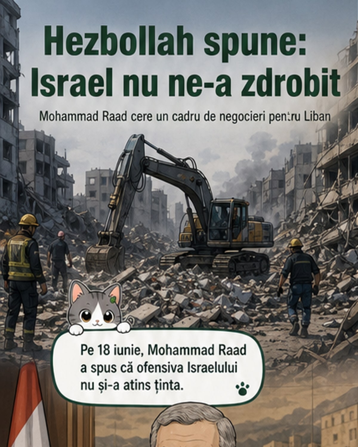 Hezbollah: Israel nu a reușit în Liban