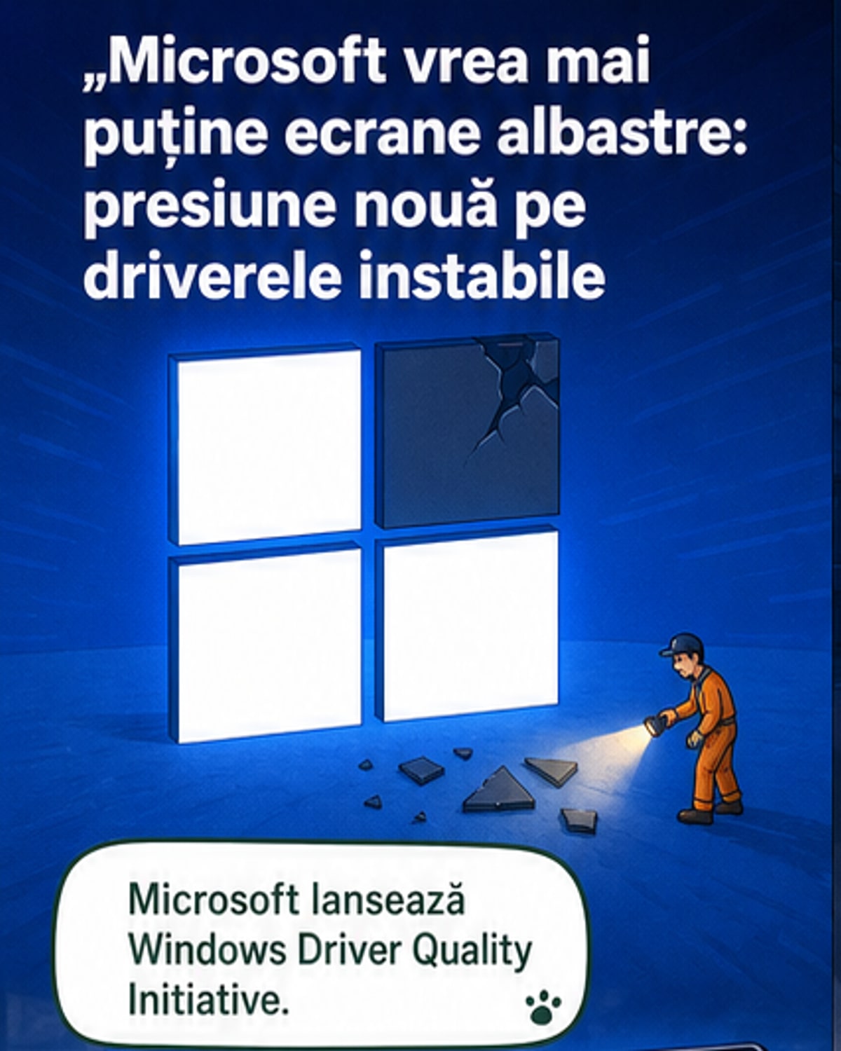 Microsoft atacă BSOD-urile din rădăcină