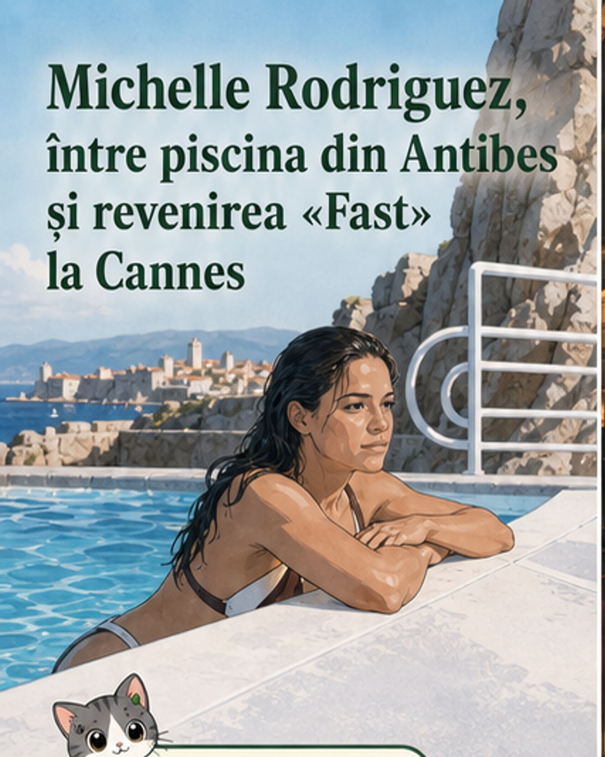 Michelle Rodriguez, apariție de senzație la Cannes