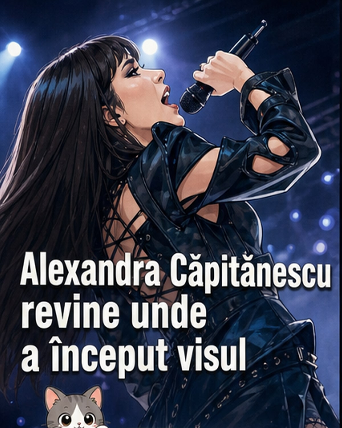 Alexandra Căpitănescu s-a întors acasă