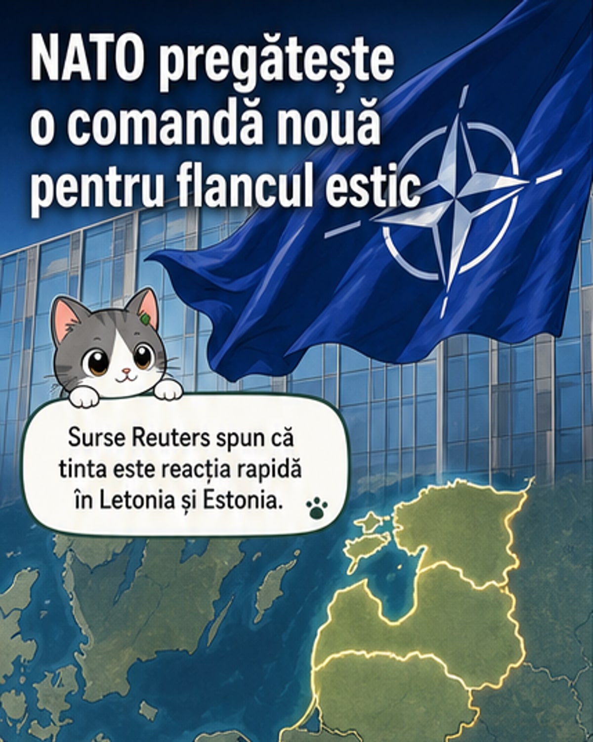 NATO întărește flancul estic cu o nouă comandă