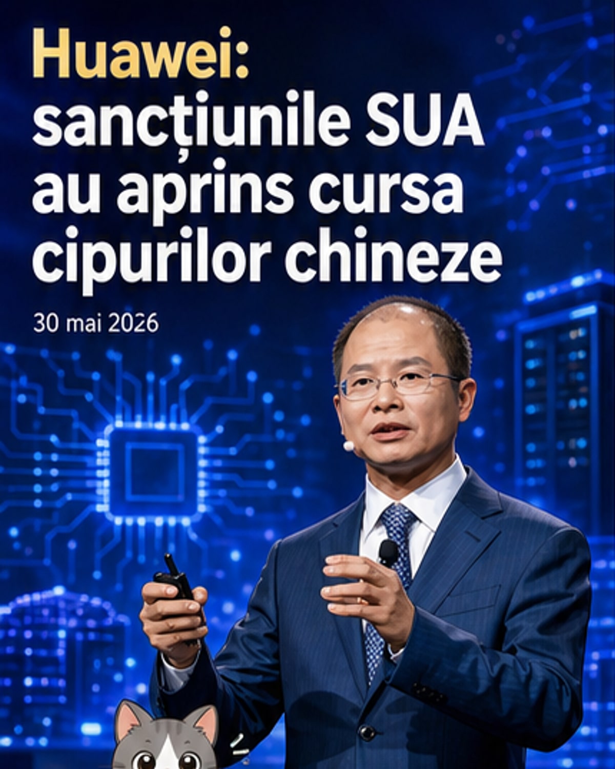 Huawei mulțumește SUA pentru sancțiuni