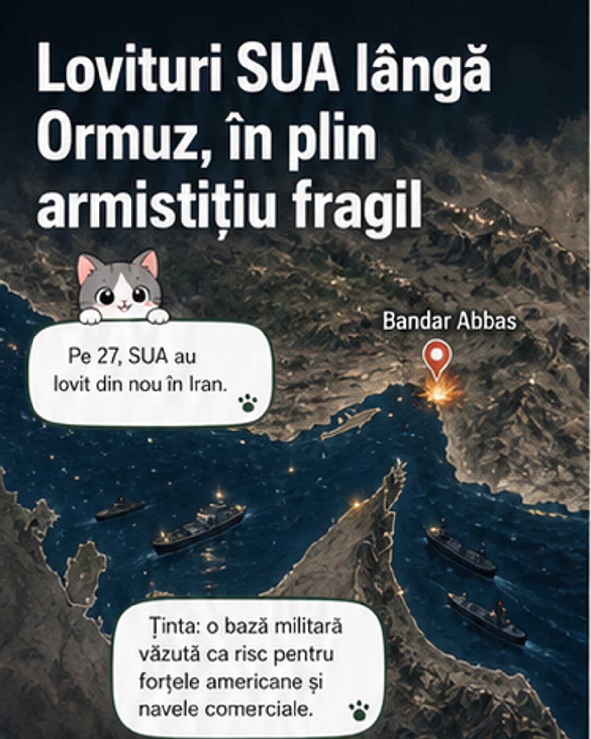 SUA lansează atacuri în Iran