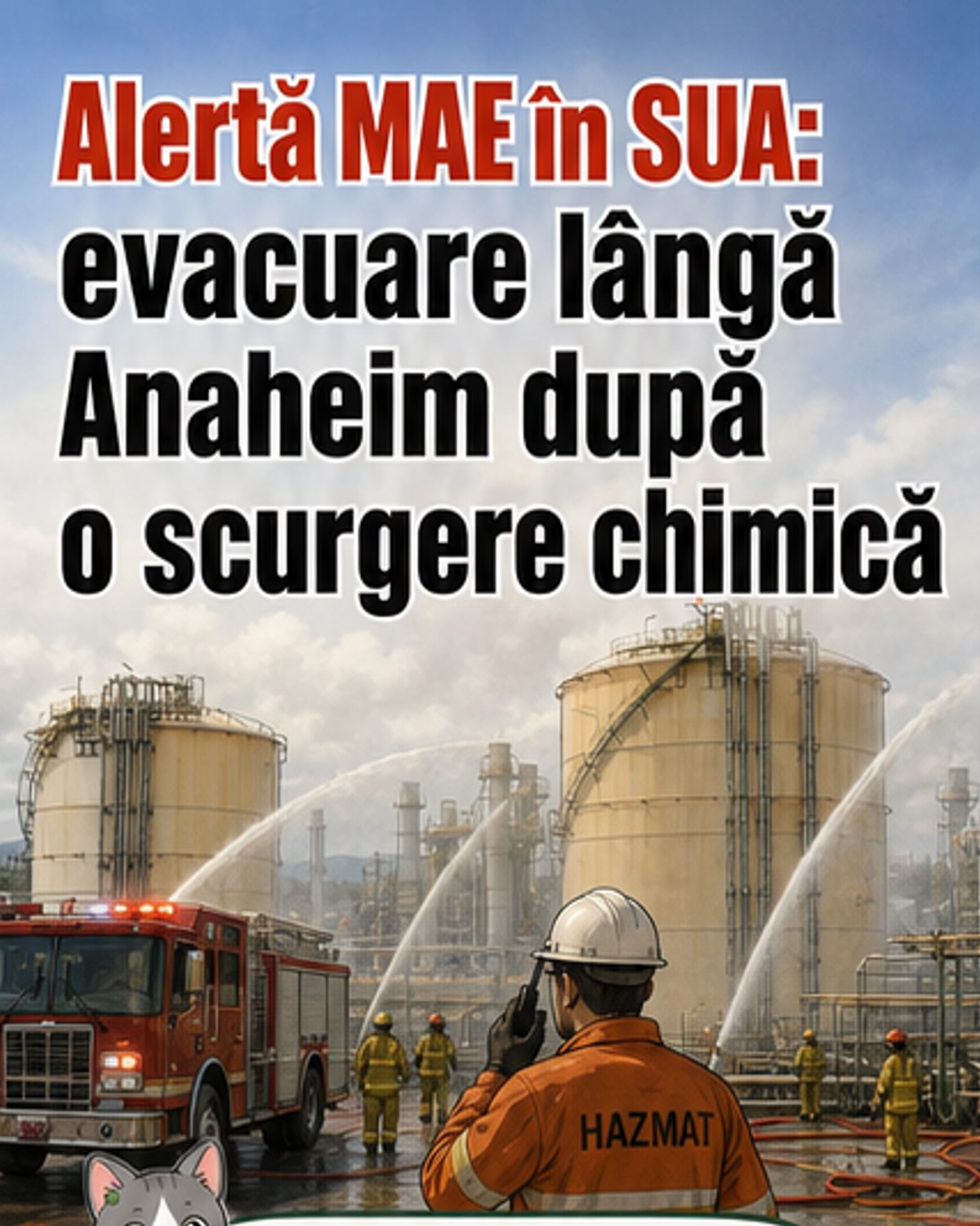 Evacuare obligatorie în Orange County