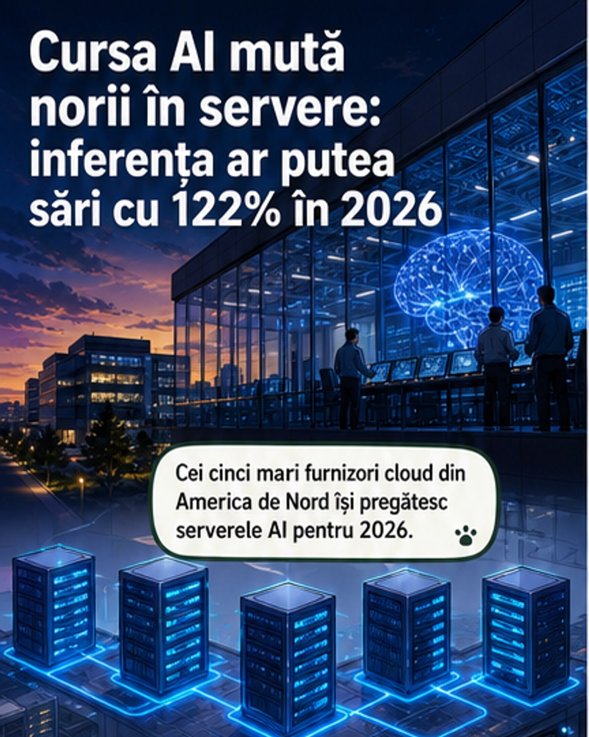Marile companii cloud investesc în forță în AI