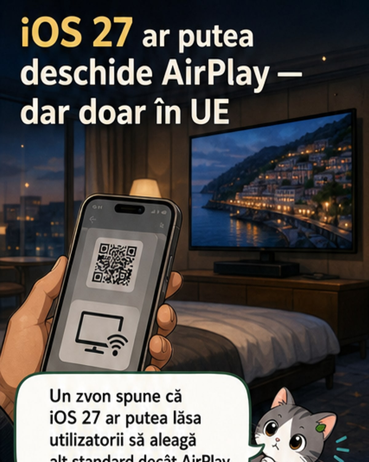 iOS 27 va permite Google Cast în locul AirPlay