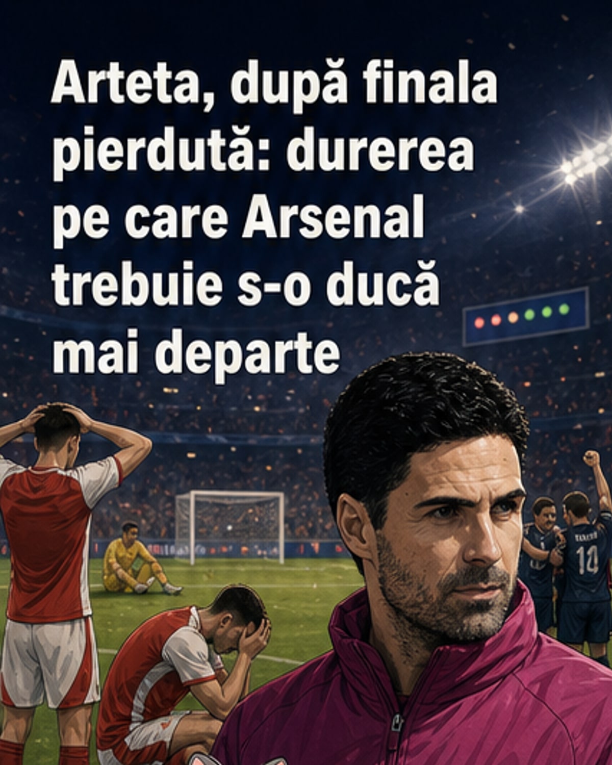 Arteta: „Este foarte greu de acceptat!”