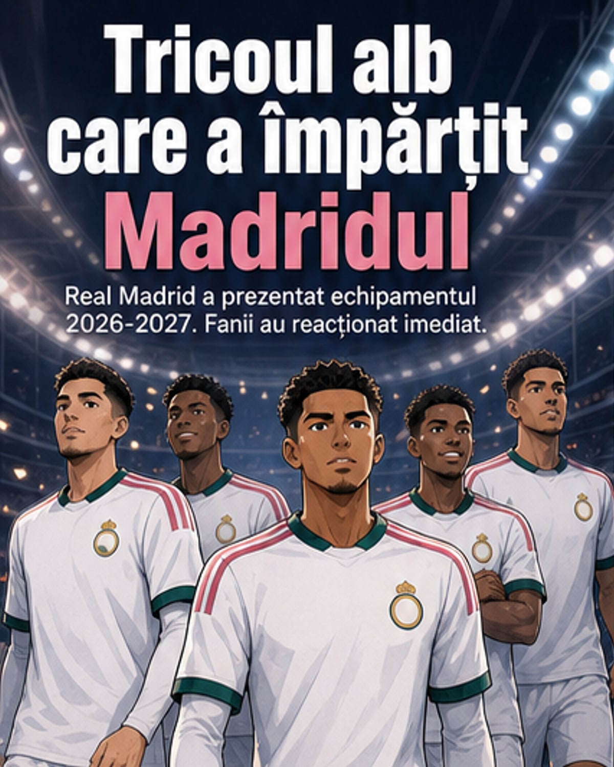 Noul echipament Real Madrid divide fanii
