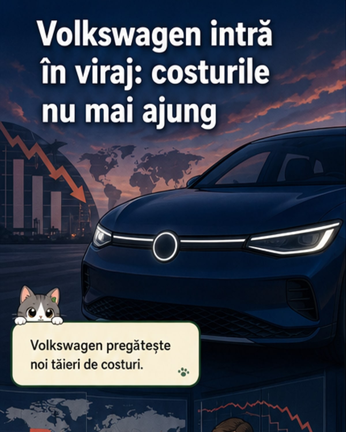 Volkswagen schimbă radical modelul de afaceri