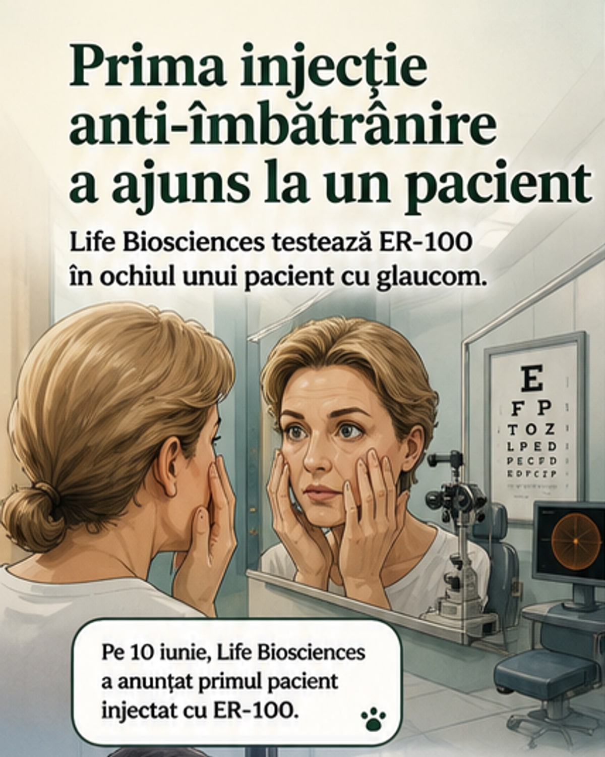 Prima injecție anti-îmbătrânire testată pe om
