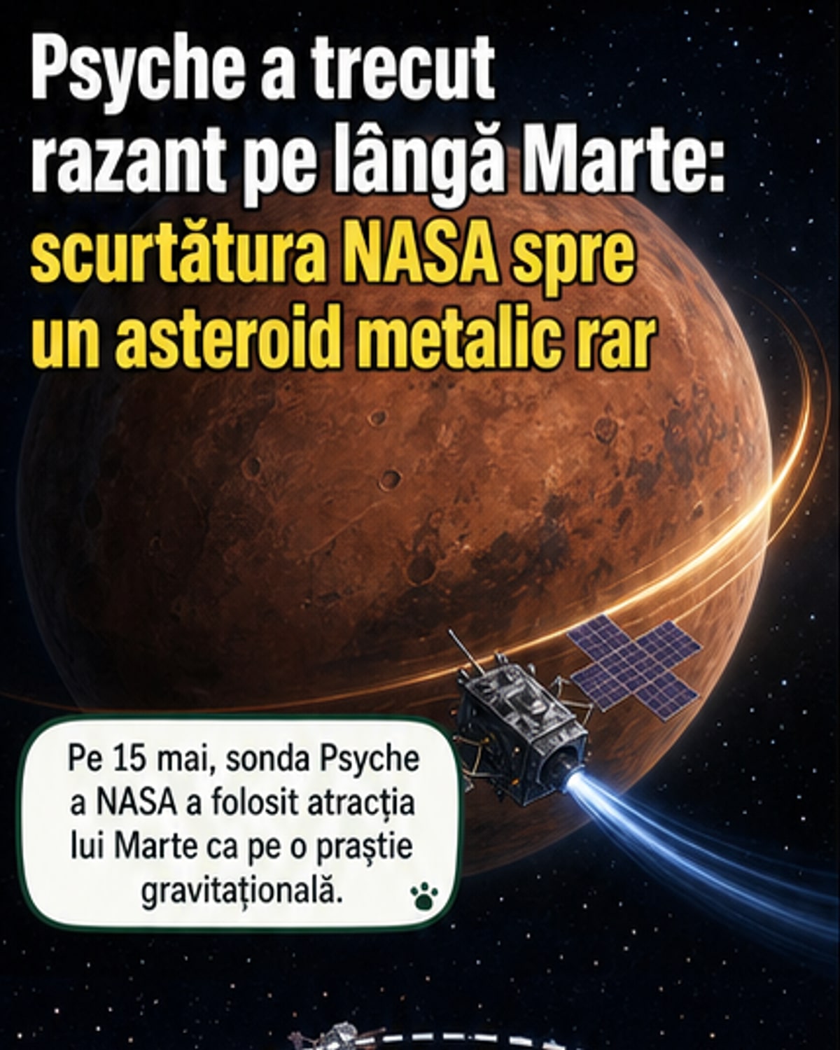 Un asteroid din metale prețioase