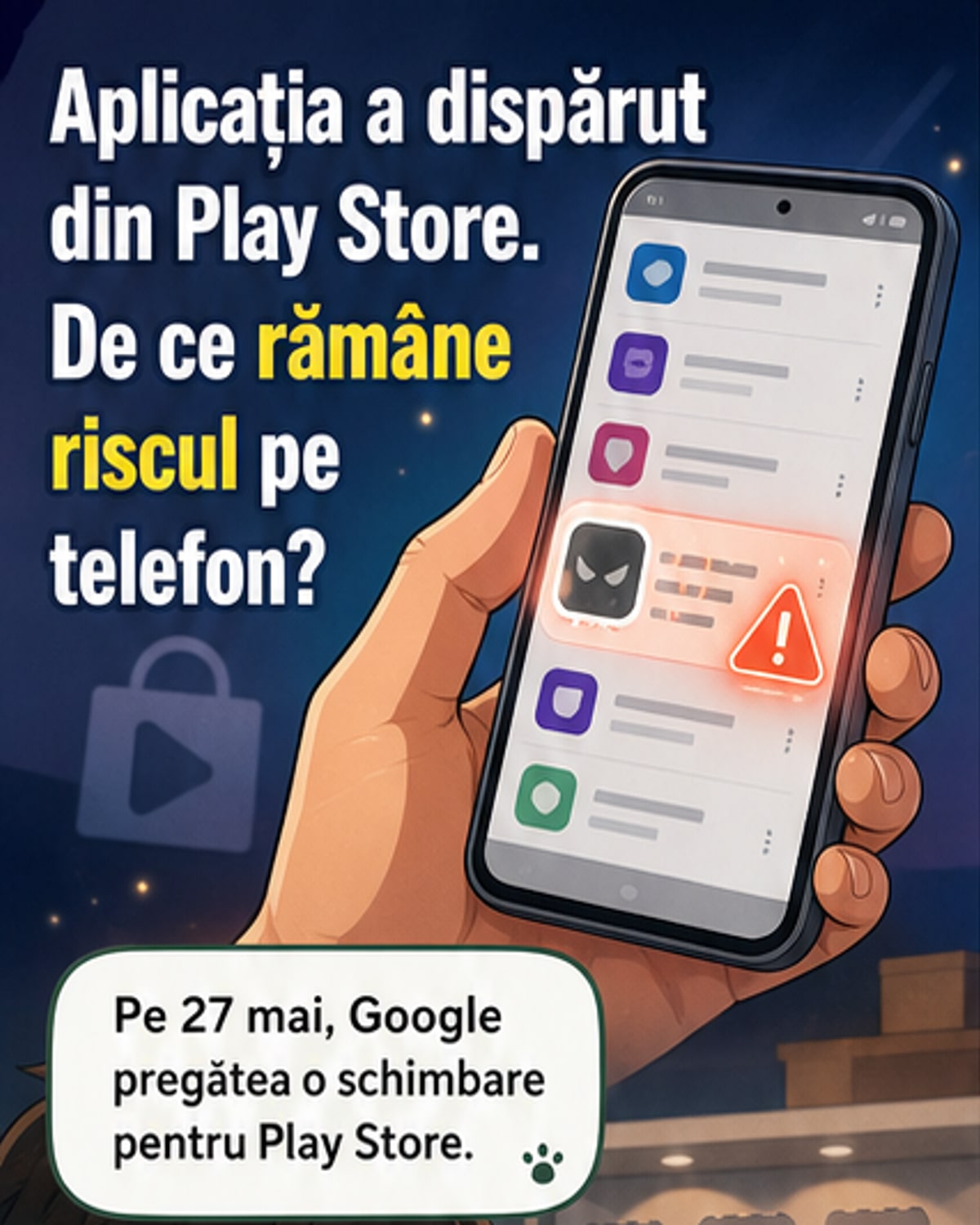 Google anunță când o aplicație e „moartă”