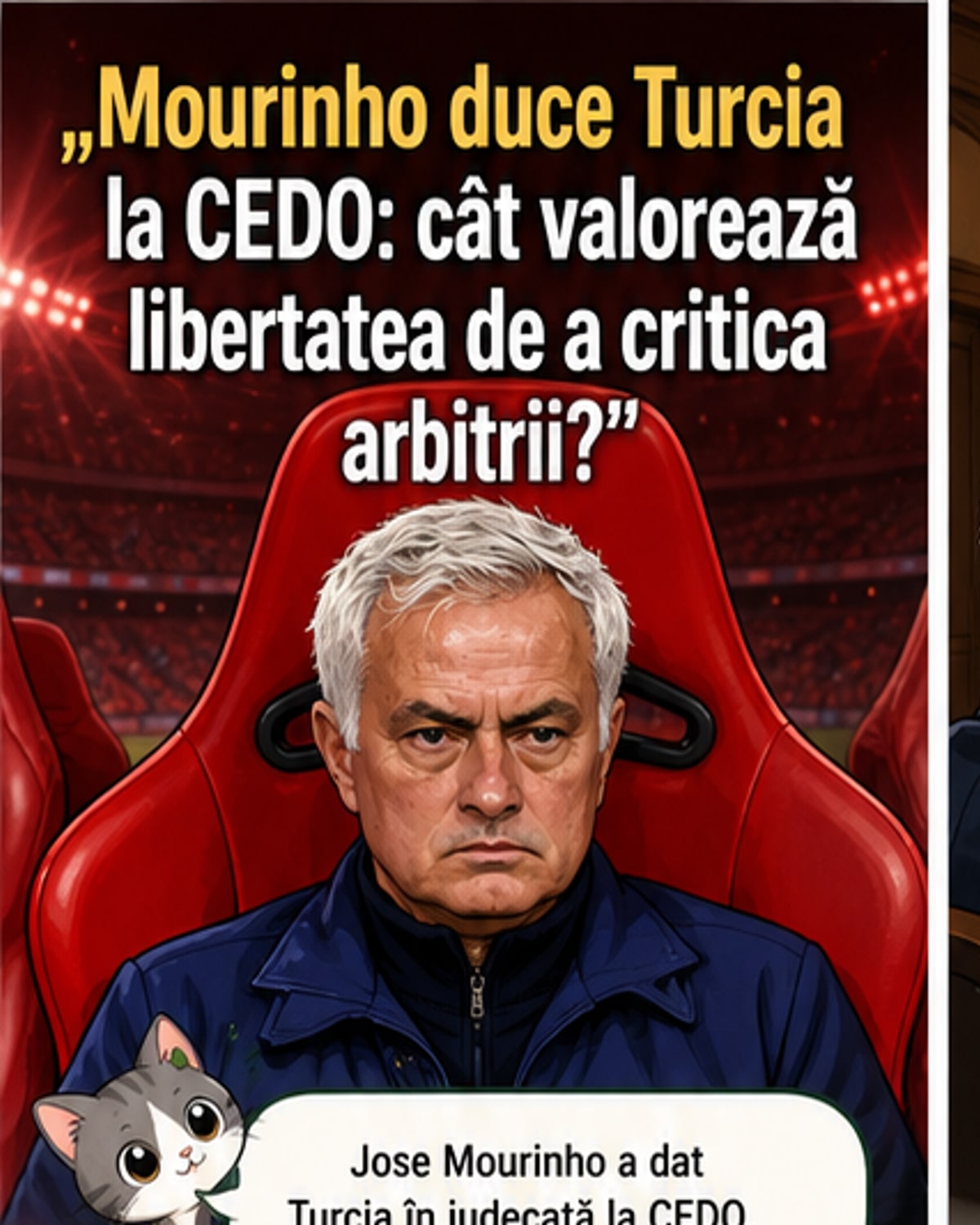 Mourinho atacă Turcia la CEDO