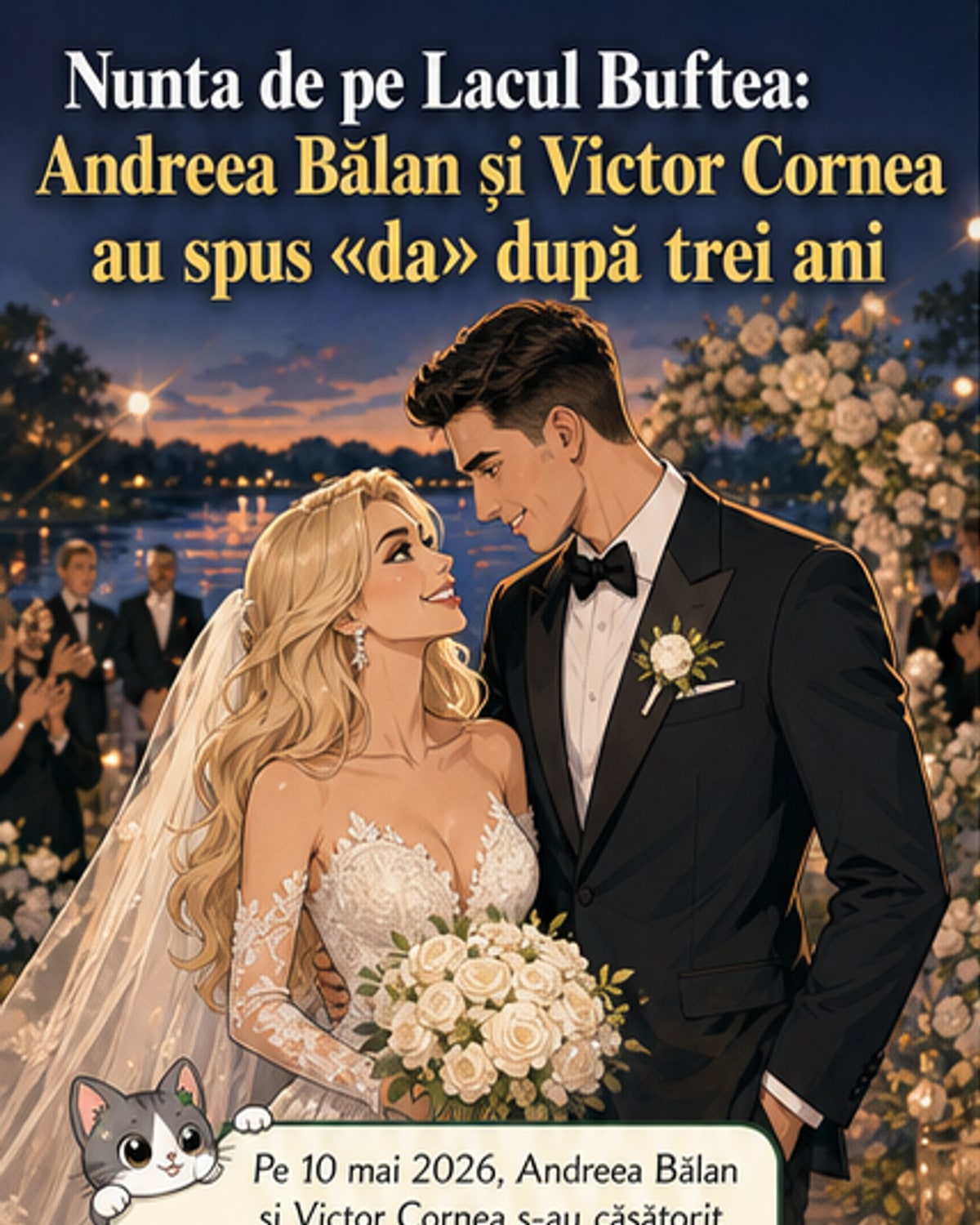 Andreea Bălan și Victor Cornea, căsătorii religios
