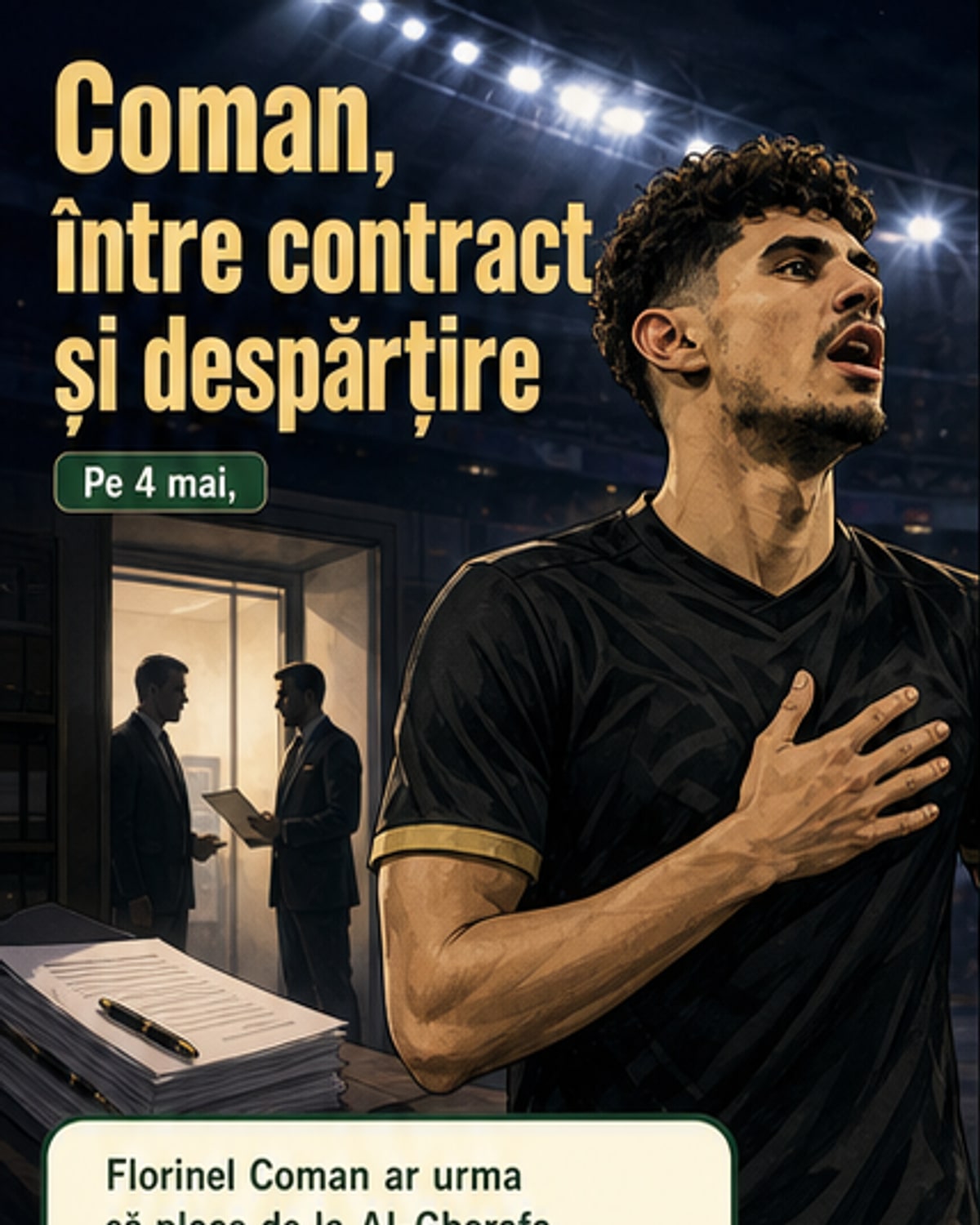 Florinel Coman părăsește Al-Gharafa
