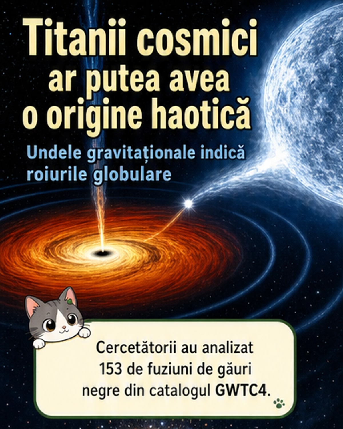 Cum iau naștere găurile negre uriașe?