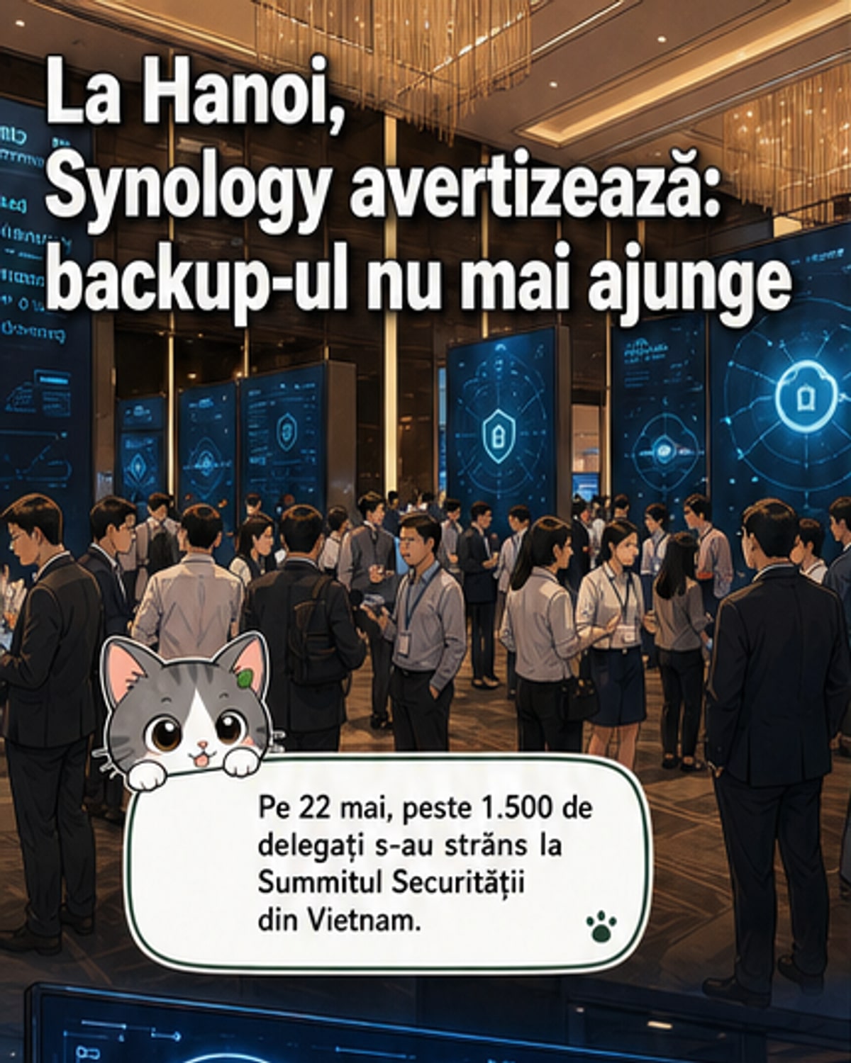 Synology: Backup-ul nu mai e suficient